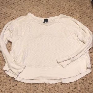 Anthropologie size small white sweater